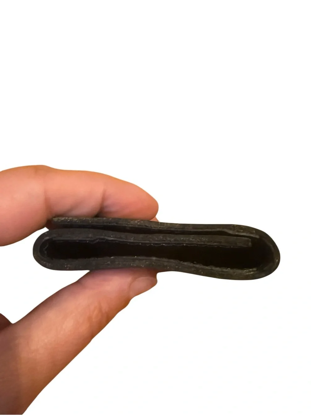 Black Embossed Truck Leather Wallet